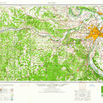 United States Geological Survey Saint Louis, MO-IL (1962, 250000-Scale) digital map