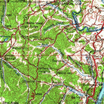 United States Geological Survey Saint Louis, MO-IL (1966, 250000-Scale) digital map
