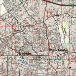 United States Geological Survey Saint Louis, MO-IL (1985, 100000-Scale) digital map