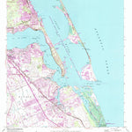 United States Geological Survey Saint Lucie Inlet, FL (1948, 24000-Scale) digital map