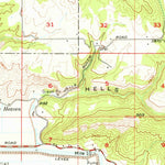 United States Geological Survey Saint Maries, ID (1957, 62500-Scale) digital map