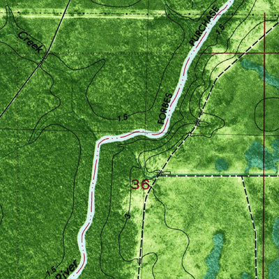 United States Geological Survey Saint Marks, FL (1982, 24000-Scale) digital map