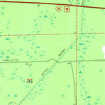 United States Geological Survey Saint Marks NE, FL (1954, 24000-Scale) digital map