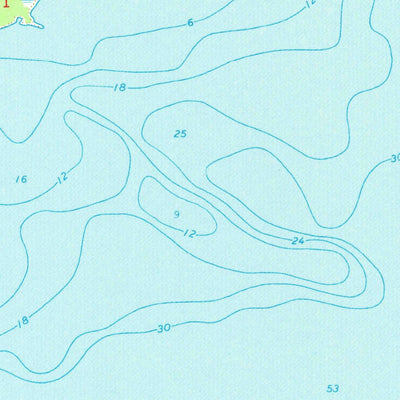 United States Geological Survey Saint Martin Island, MI (1964, 24000-Scale) digital map