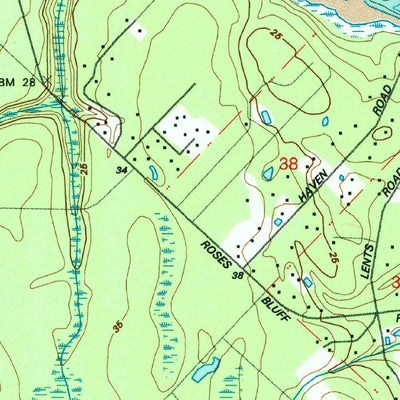United States Geological Survey Saint Marys, GA-FL (1993, 24000-Scale) digital map