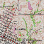 United States Geological Survey Saint Marys, KS (1953, 24000-Scale) digital map