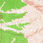 United States Geological Survey Saint Marys Lake, MT (1965, 24000-Scale) digital map