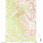 United States Geological Survey Saint Marys Lake, MT (1994, 24000-Scale) digital map