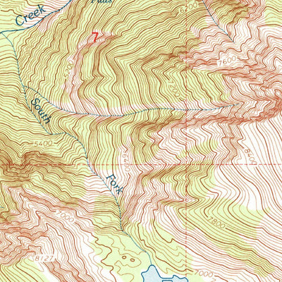 United States Geological Survey Saint Marys Lake, MT (1994, 24000-Scale) digital map