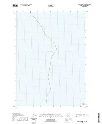 United States Geological Survey Saint Matthew C-6 SW, AK (2020, 25000-Scale) digital map