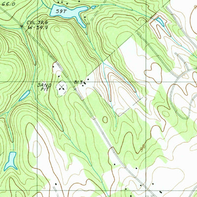 United States Geological Survey Saint Matthews, SC (1986, 24000-Scale) digital map