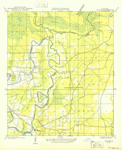 United States Geological Survey Saint Maurice, LA (1949, 31680-Scale) digital map