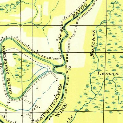United States Geological Survey Saint Maurice, LA (1949, 31680-Scale) digital map