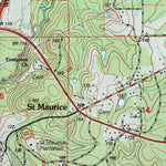 United States Geological Survey Saint Maurice, LA (2003, 24000-Scale) digital map