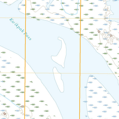 United States Geological Survey Saint Michael A-5 SW, AK (2020, 25000-Scale) digital map