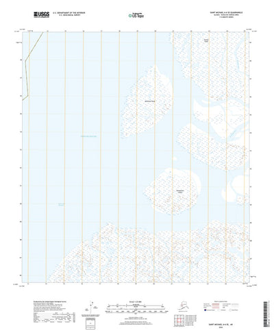 United States Geological Survey Saint Michael A-6 SE, AK (2020, 25000-Scale) digital map