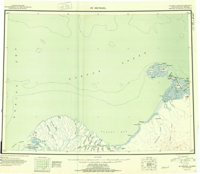 United States Geological Survey Saint Michael, AK (1951, 250000-Scale) digital map