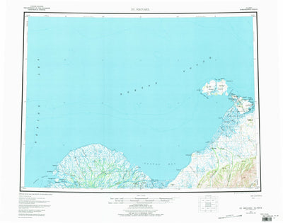 United States Geological Survey Saint Michael, AK (1952, 250000-Scale) digital map