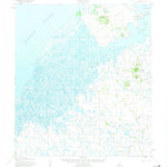 United States Geological Survey Saint Michael B-1, AK (1952, 63360-Scale) digital map