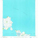 United States Geological Survey Saint Michael C-1, AK (1952, 63360-Scale) digital map