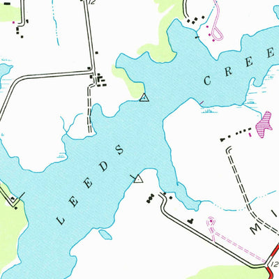 United States Geological Survey Saint Michaels, MD (1942, 24000-Scale) digital map