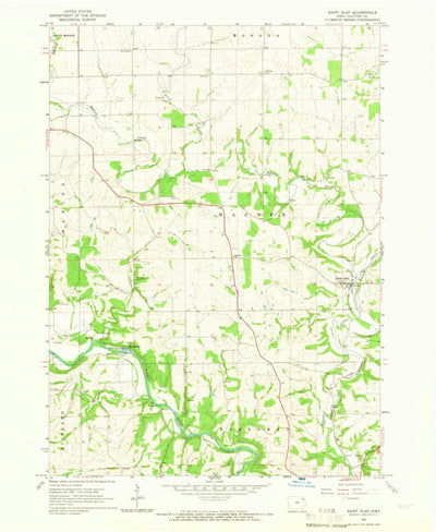 United States Geological Survey Saint Olaf, IA (1965, 24000-Scale) digital map