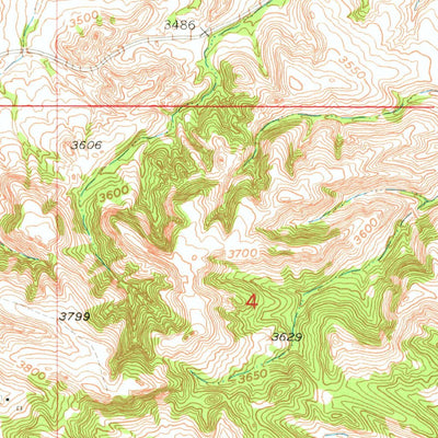 United States Geological Survey Saint Onge, SD (1954, 24000-Scale) digital map