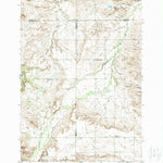 United States Geological Survey Saint Onge SE, SD (1954, 24000-Scale) digital map