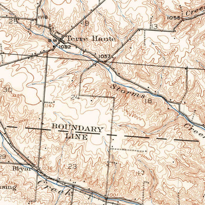 United States Geological Survey Saint Paris, OH (1914, 62500-Scale) digital map