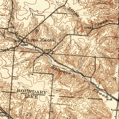 United States Geological Survey Saint Paris, OH (1916, 62500-Scale) digital map