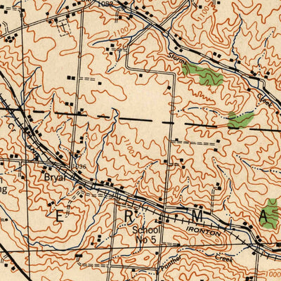 United States Geological Survey Saint Paris, OH (1944, 62500-Scale) digital map
