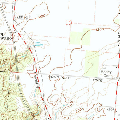 United States Geological Survey Saint Paris, OH (1961, 24000-Scale) digital map