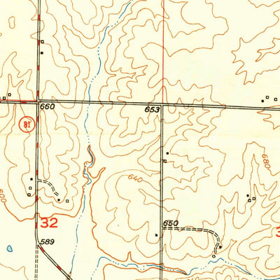 United States Geological Survey Saint Patrick, MO (1950, 24000-Scale) digital map