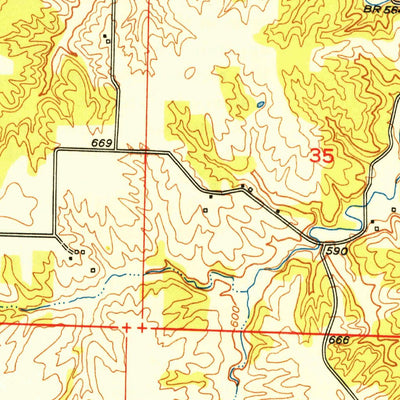 United States Geological Survey Saint Patrick, MO (1950, 24000-Scale) digital map