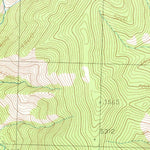 United States Geological Survey Saint Patrick Peak, MT (1985, 24000-Scale) digital map