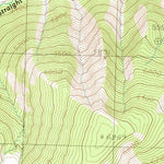 United States Geological Survey Saint Patrick Peak, MT (1985, 24000-Scale) digital map