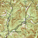 United States Geological Survey Saint Paul, AR (1943, 62500-Scale) digital map