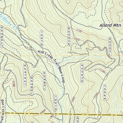 United States Geological Survey Saint Paul, AR (2020, 24000-Scale) digital map