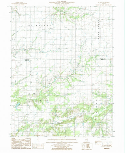 United States Geological Survey Saint Paul, IL (1985, 24000-Scale) digital map