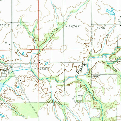 United States Geological Survey Saint Paul, IL (1985, 24000-Scale) digital map