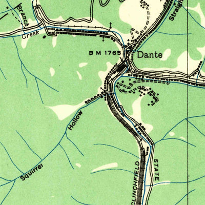 United States Geological Survey Saint Paul, VA (1935, 24000-Scale) digital map