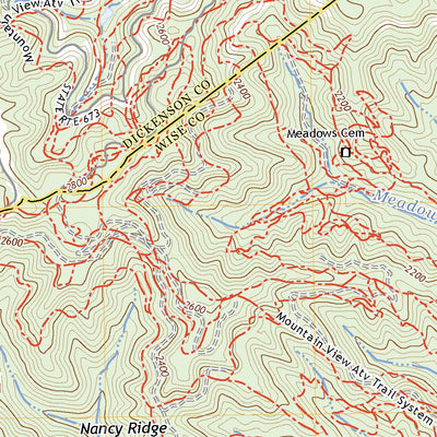 United States Geological Survey Saint Paul, VA (2022, 24000-Scale) digital map