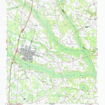 United States Geological Survey Saint Pauls, NC (1986, 24000-Scale) digital map