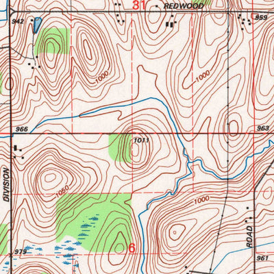 United States Geological Survey Saint Peter, WI (1992, 24000-Scale) digital map