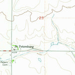 United States Geological Survey Saint Petersburg, CO (1972, 24000-Scale) digital map
