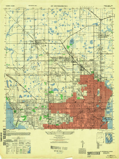 United States Geological Survey Saint Petersburg, FL (1947, 25000-Scale) digital map
