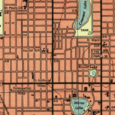 United States Geological Survey Saint Petersburg, FL (1947, 25000-Scale) digital map