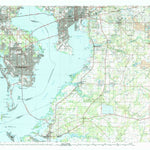 United States Geological Survey Saint Petersburg, FL (1981, 100000-Scale) digital map