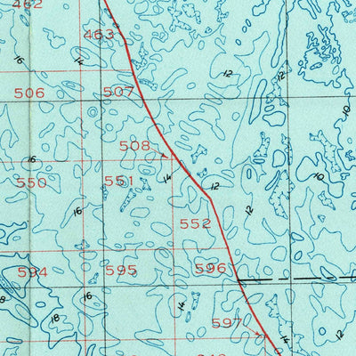 United States Geological Survey Saint Petersburg, FL (1988, 250000-Scale) digital map