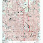 United States Geological Survey Saint Petersburg, FL (1998, 24000-Scale) digital map